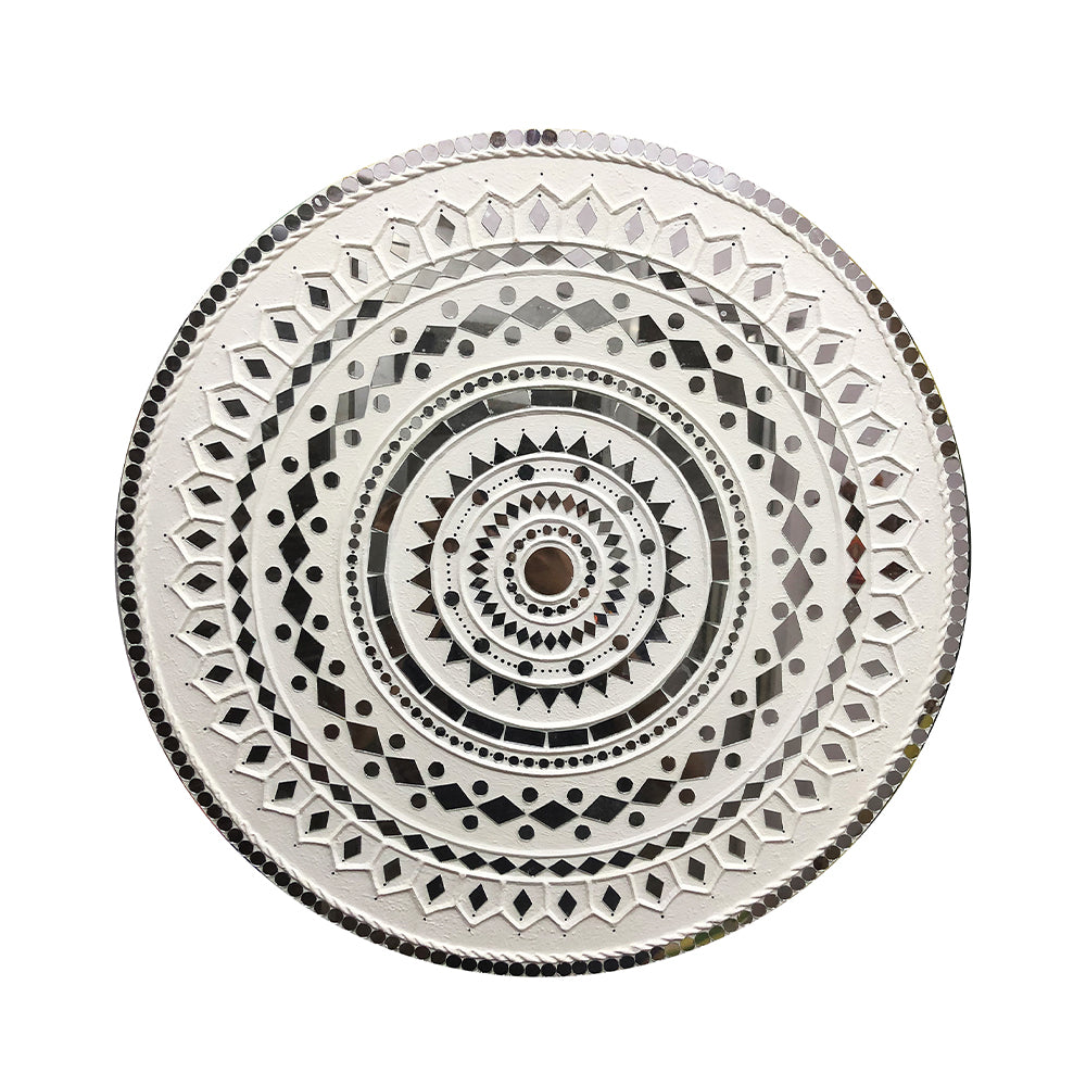 Handmade Lippan Art Mirror Home Decor