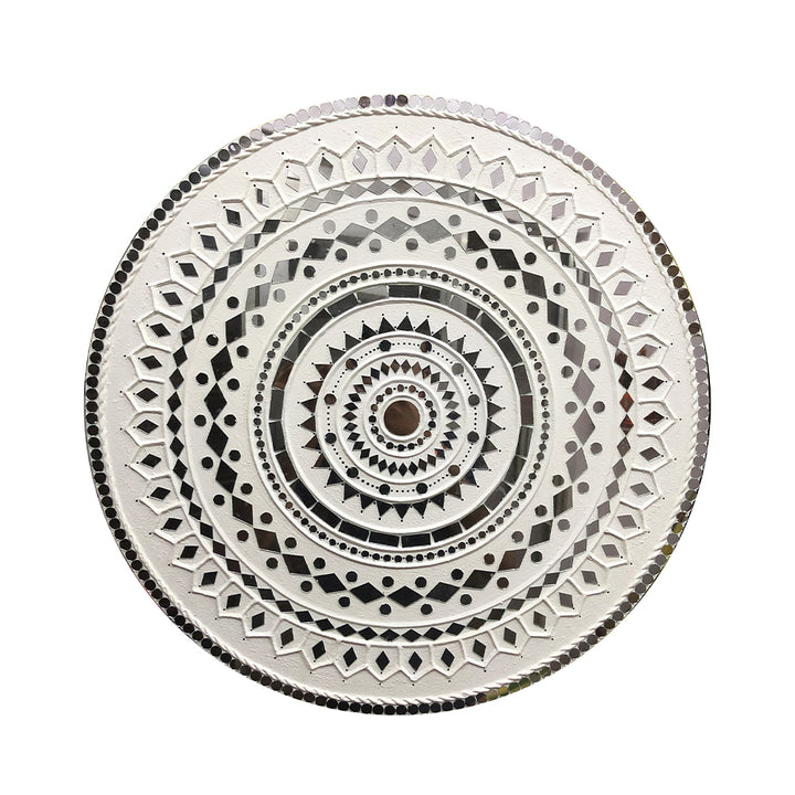 Handmade Lippan Art Mirror Home Decor