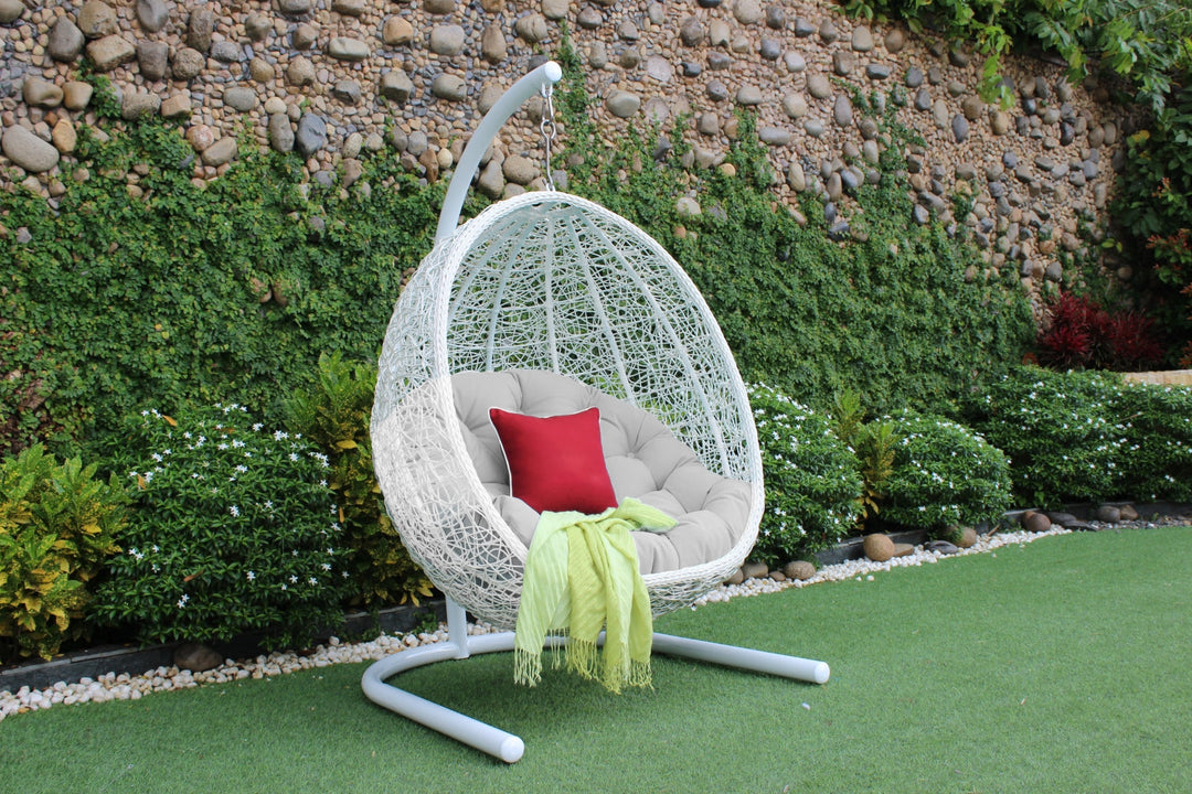 Egg Chair with Stand and Cushion for Outside Hammock Chair