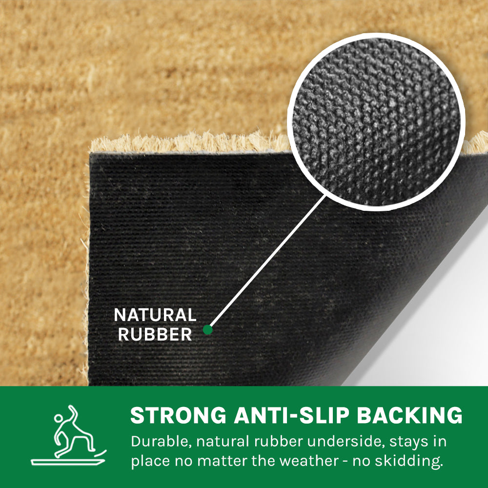 Seaside Shells Coco Coir Doormat