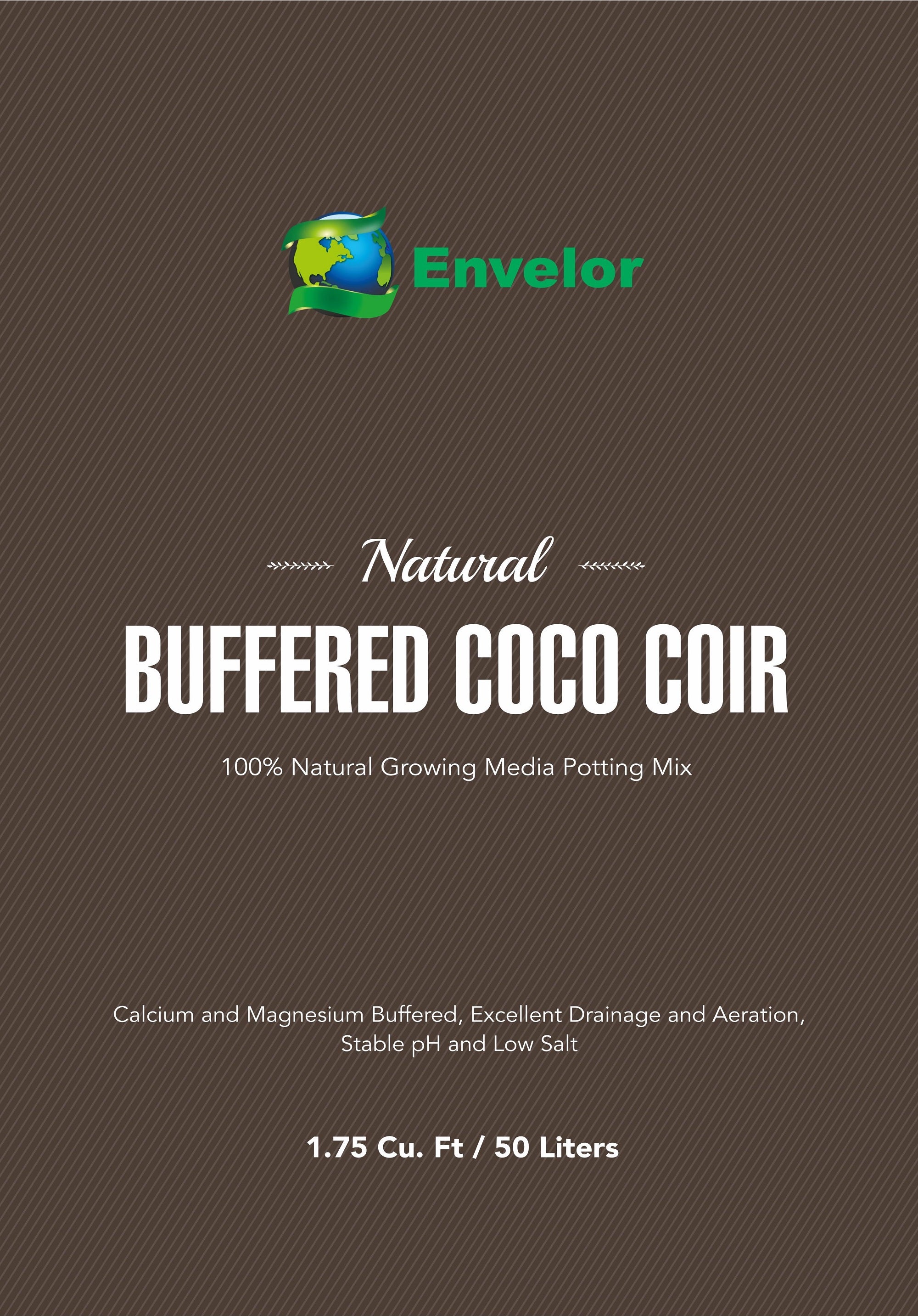Coir Growing Medium  Buffered Coco Grow Media Bag – EnvelorHome