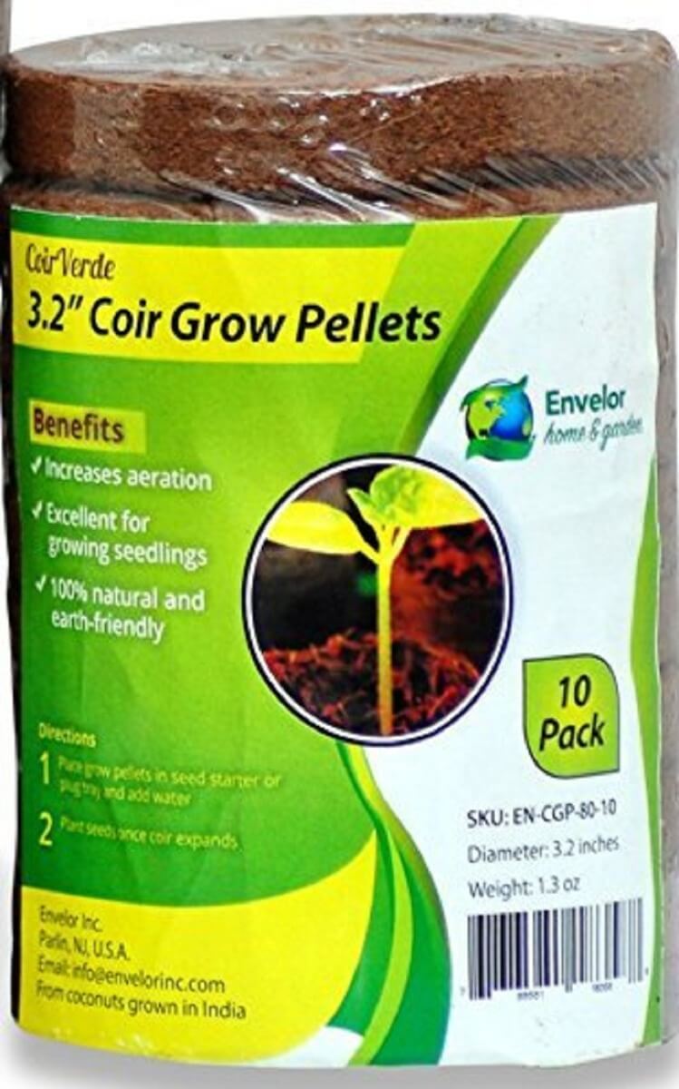 Coir Grow Discs 3.2 Inches - 10 pack
