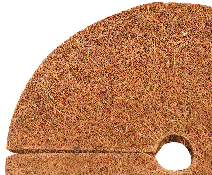 14" Weed Control Discs Coco Tree Rings