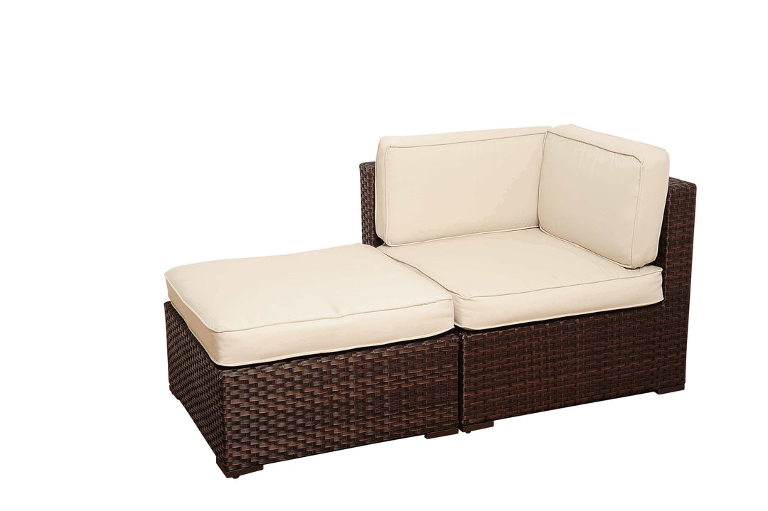Bellagio Brown 7 Piece Patio Conversation Set