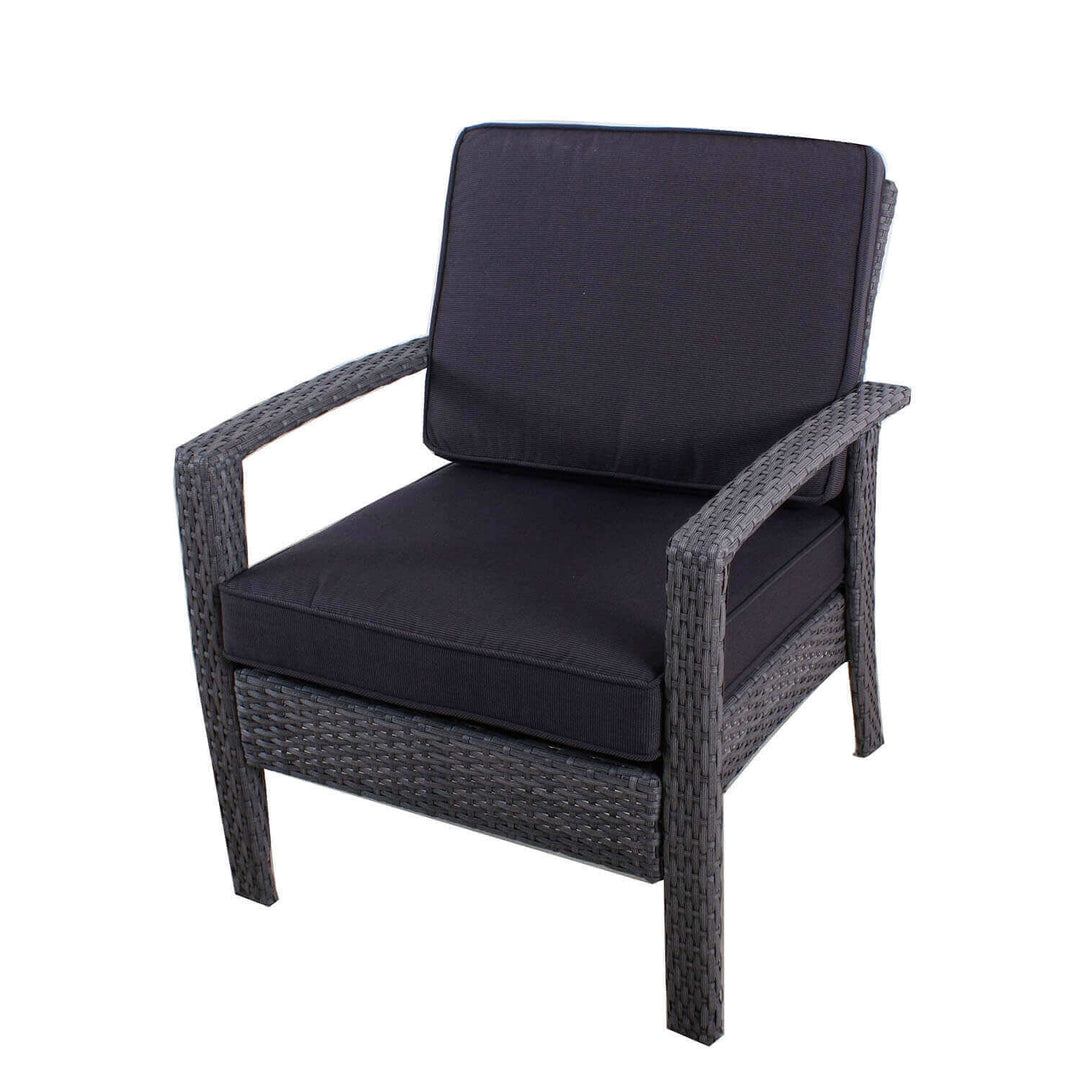 Florida 4 Piece Wicker Patio Conversation Set