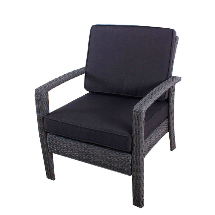 Florida 4 Piece Wicker Patio Conversation Set