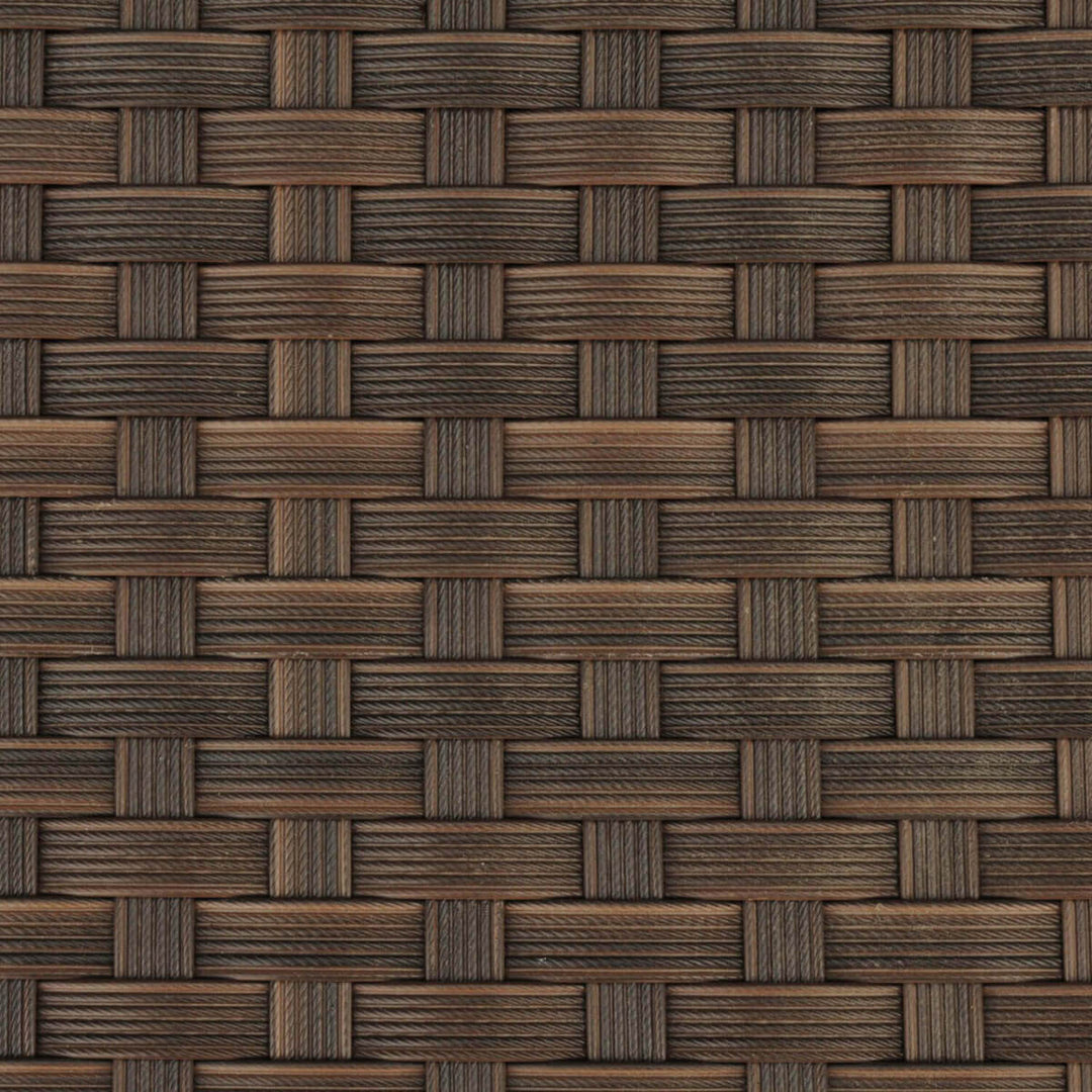 Infinity Dark Brown 6 Piece Wicker Patio Conversation Set