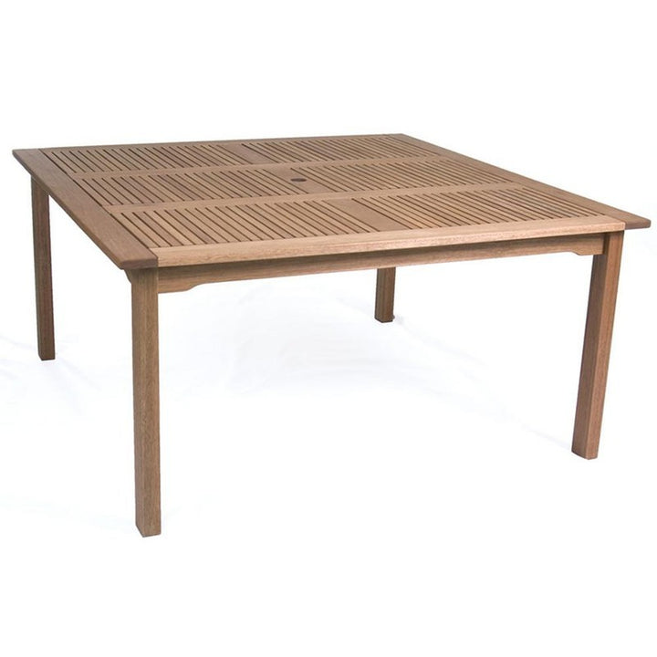 Bahamas 9 Piece Eucalyptus Square Patio Dining Set