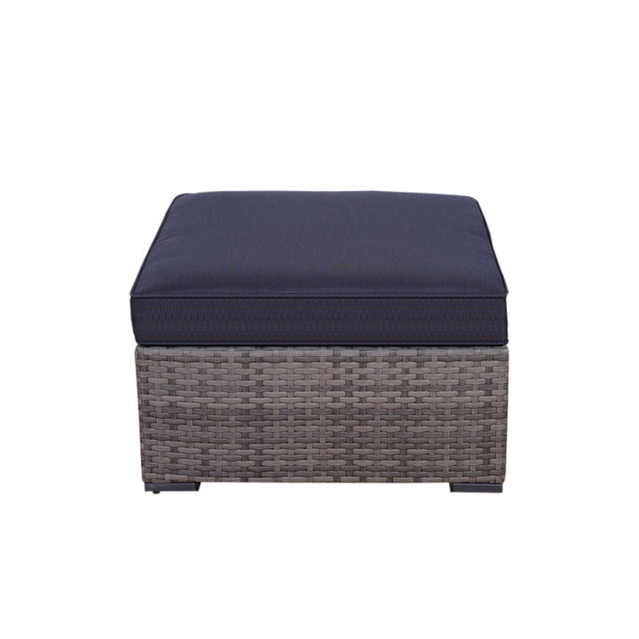 Southampton Grey 9 Piece Wicker Patio Conversation Set