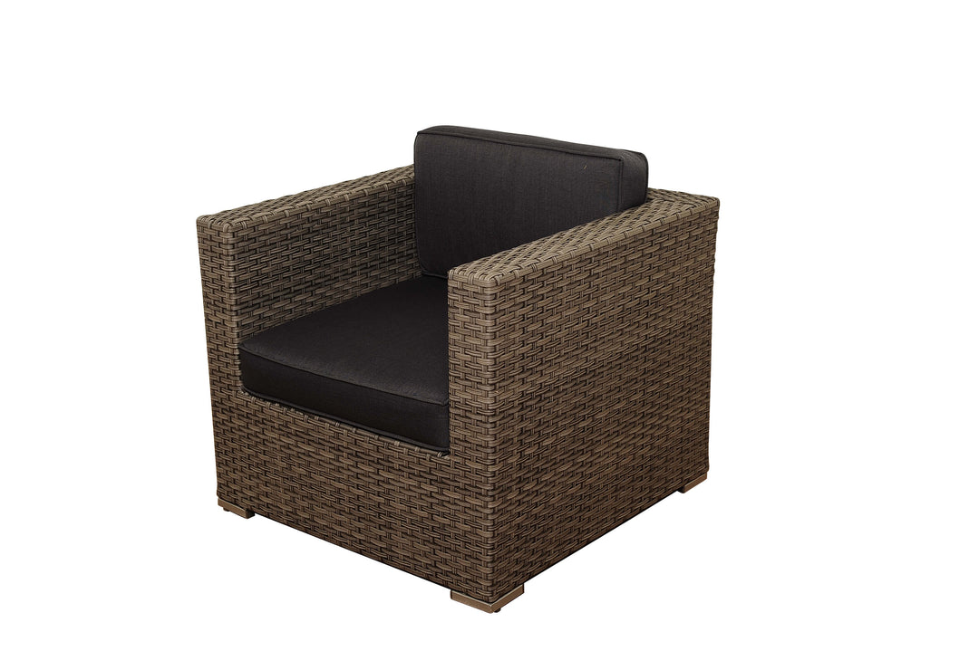 Southampton Grey 9 Piece Wicker Patio Conversation Set