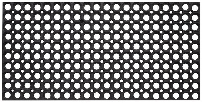 Hollow Drainage Rubber Floor Mat - Medium
