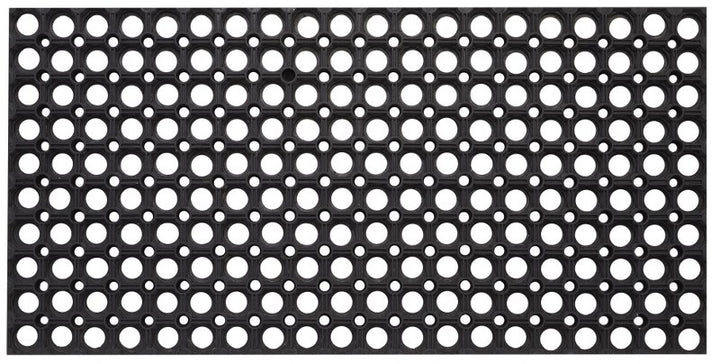 Hollow Drainage Rubber Floor Mat - Medium