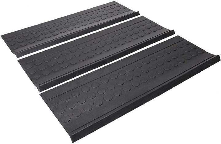 Chevron Rubber Stair Tread Mats (6 Piece Set)