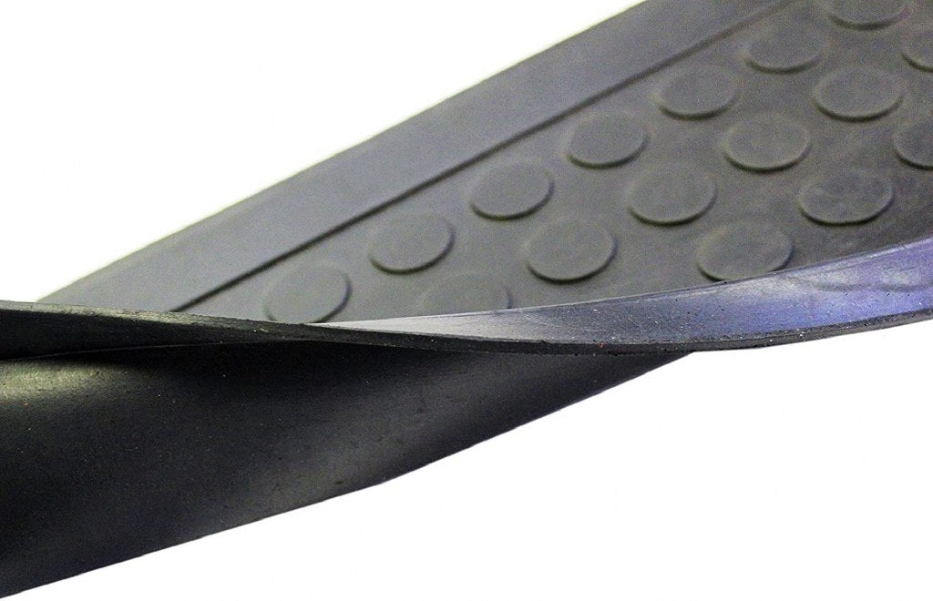 Chevron Rubber Stair Tread Mats (6 Piece Set)