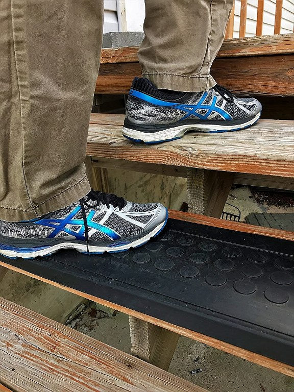 Chevron Rubber Stair Tread Mats (6 Piece Set)