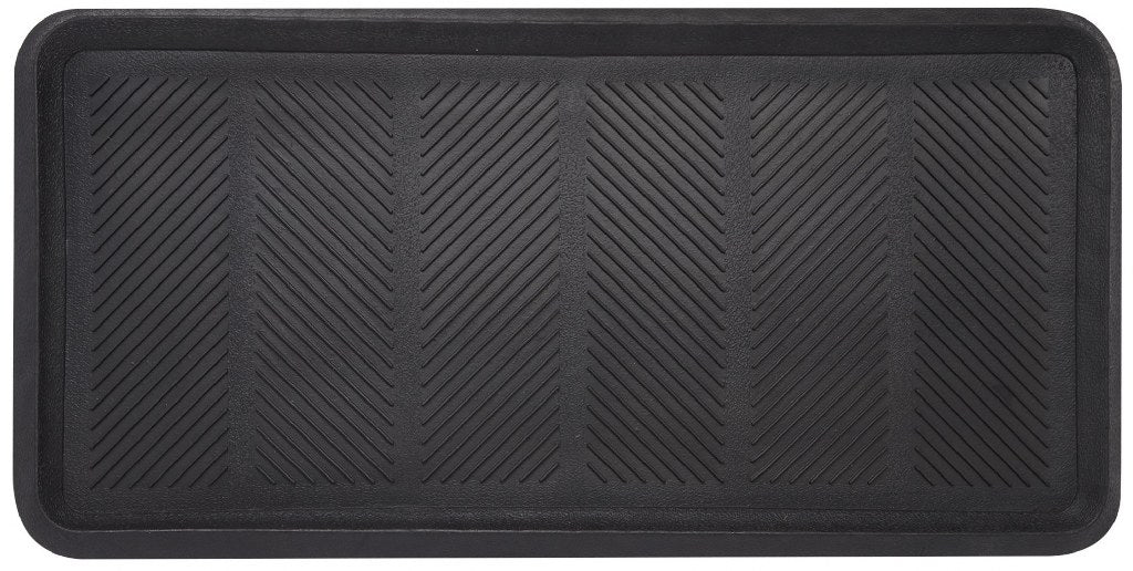 Chevron Rubber Boot Tray All Purpose Floor Tray (2 Pack) - view 6