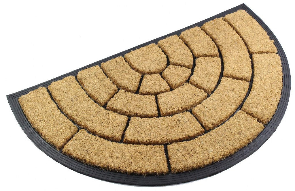 Sol Arc Coco Door Mat with Rubber backing
