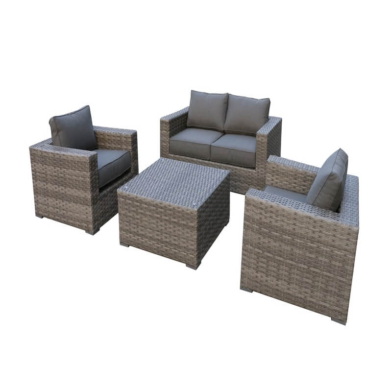 Bali Outdoor Patio Furniture Love Seat Set