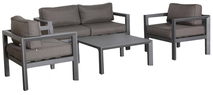 Cabo 4-Piece Outdoor Patio Conversation Furniture