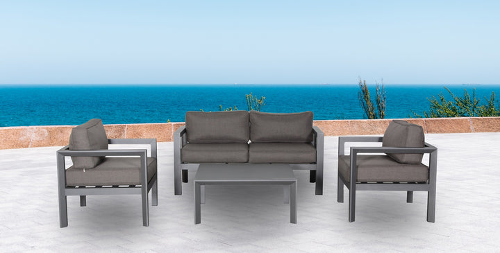 Cabo 4-Piece Outdoor Patio Conversation Furniture