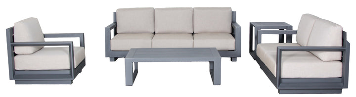 Paris Outdoor 4-Piece Deep Seating Set Patio Furniture