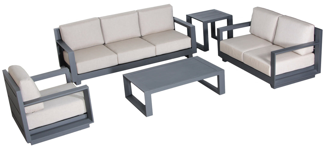 Paris Outdoor 4-Piece Deep Seating Set Patio Furniture