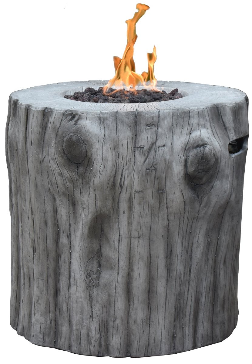 Mansfield Greywood Firepit Table - Liquid Propane