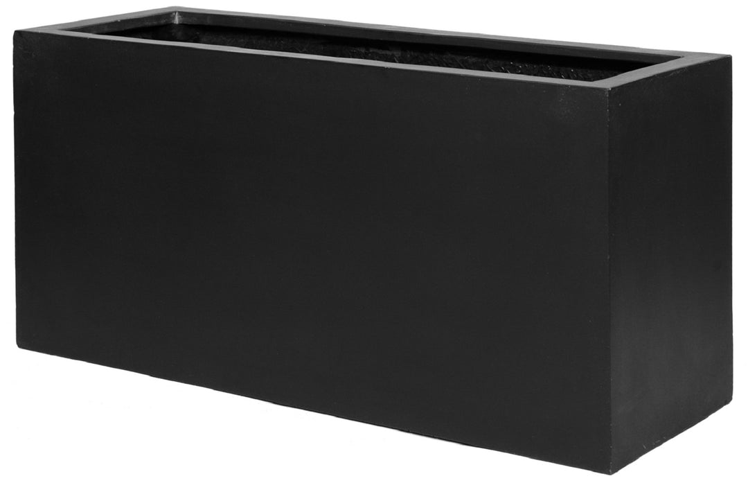 Jort Rectangular Planter Pot Indoor Outdoor Fiberstone Planter Box