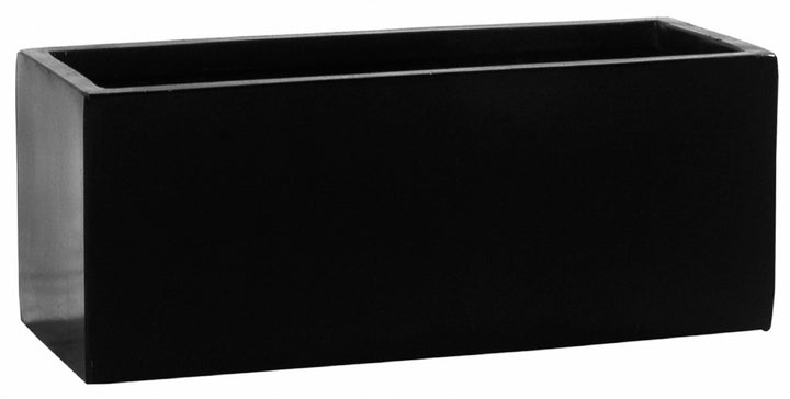 Balcony Rectangular Planter Pot Indoor Outdoor Fiberstone Planter Box