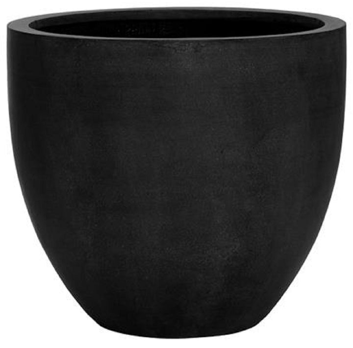 Jesslyn Round Planter Pot Indoor Outdoor Fiberstone Planter Box