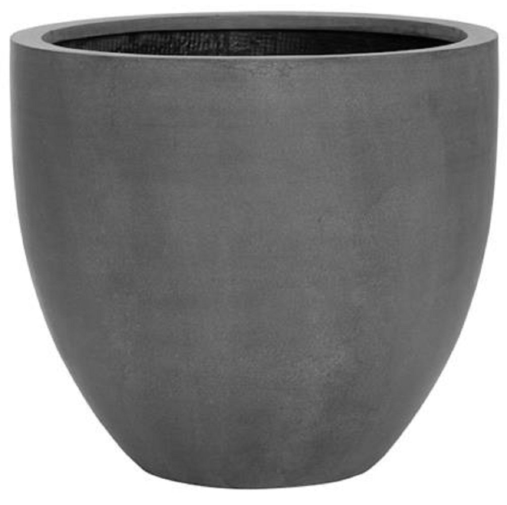 Jesslyn Round Planter Pot Indoor Outdoor Fiberstone Planter Box