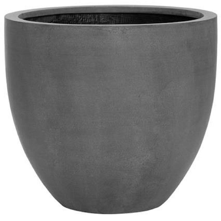 Jesslyn Round Planter Pot Indoor Outdoor Fiberstone Planter Box