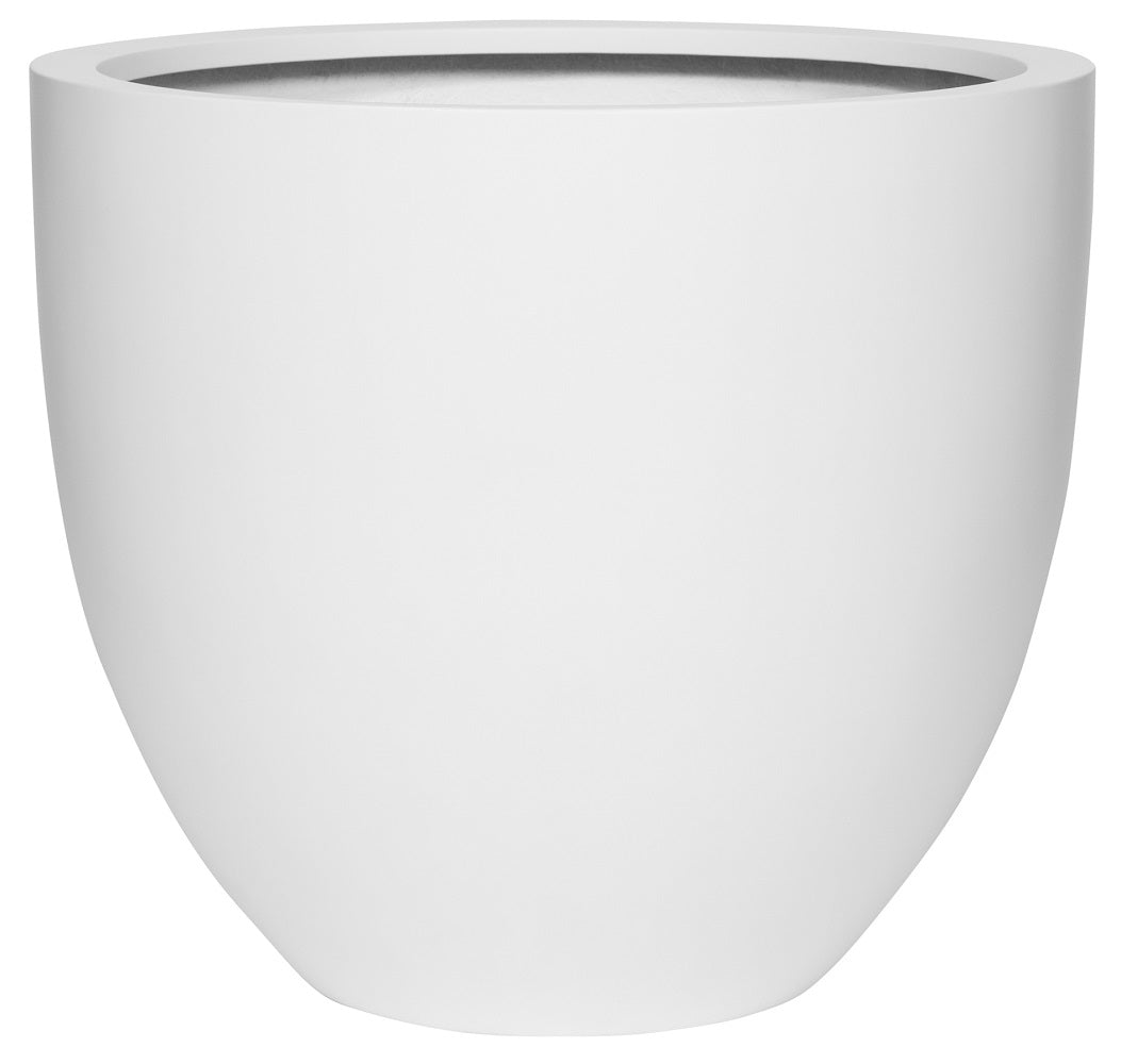 Jesslyn Round Planter Pot Indoor Outdoor Fiberstone Planter Box