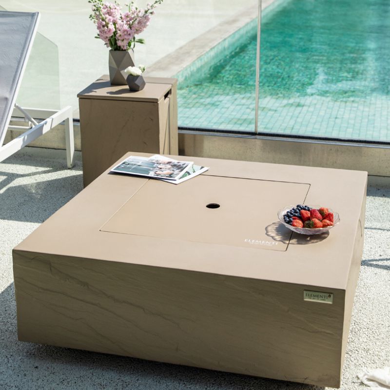 firepit accessories firepit cover propane tank hideaway table