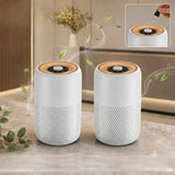 Desktop H13 HEPA Air Purifier with Aroma Pad and Night Light - 2 Pack