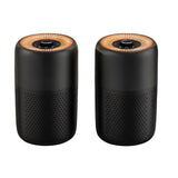 Desktop H13 HEPA Air Purifier with Aroma Pad and Night Light - 2 Pack