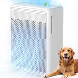 HEPA Air Purifier for Home Bedroom and Pets 165 CFM with 3 Speeds