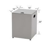 Propane Fire Pit Table Outdoor 50,000 BTU Firepits for Outside CSA Certified