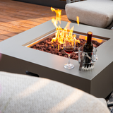 Propane Fire Pit Table Outdoor 50,000 BTU Firepits for Outside CSA Certified