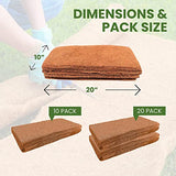 Coco Coir 10" x 20" Grow Mats