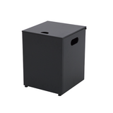 Square Propane Tank Cover Hideaway Table - 16 x 16 x 20 Inches - view 2