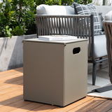 Square Propane Tank Cover Hideaway Table - 16 x 16 x 20 Inches - view 3