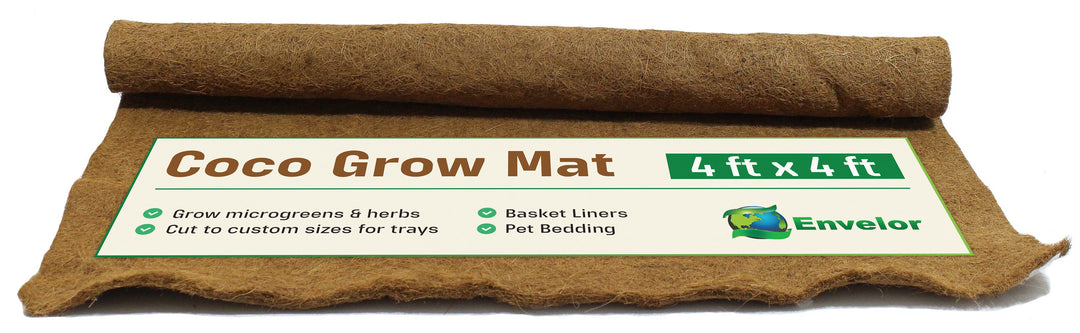 4 x 8 Ft. Coco Coir Grow Mat and Coco Liner Roll