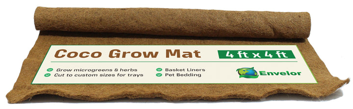 4 x 8 Ft. Coco Coir Grow Mat and Coco Liner Roll