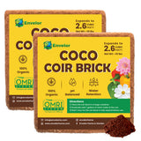 Coir Growing Medium Coco Coir Potting Soil 10-lb Block
