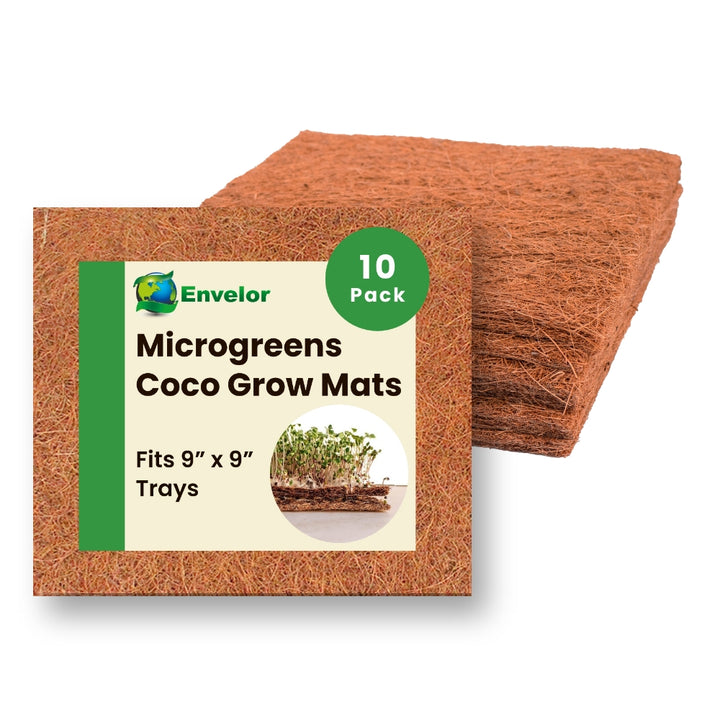 Coco Coir 9" x 9" Grow Mats