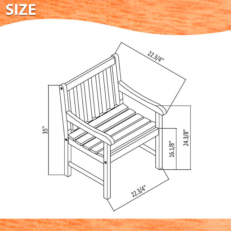 Bristol 9 Piece Eucalyptus Wood Patio Dining Set