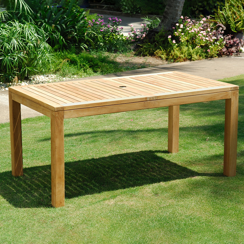 Budapest 7 Piece Teak Patio Dining Set