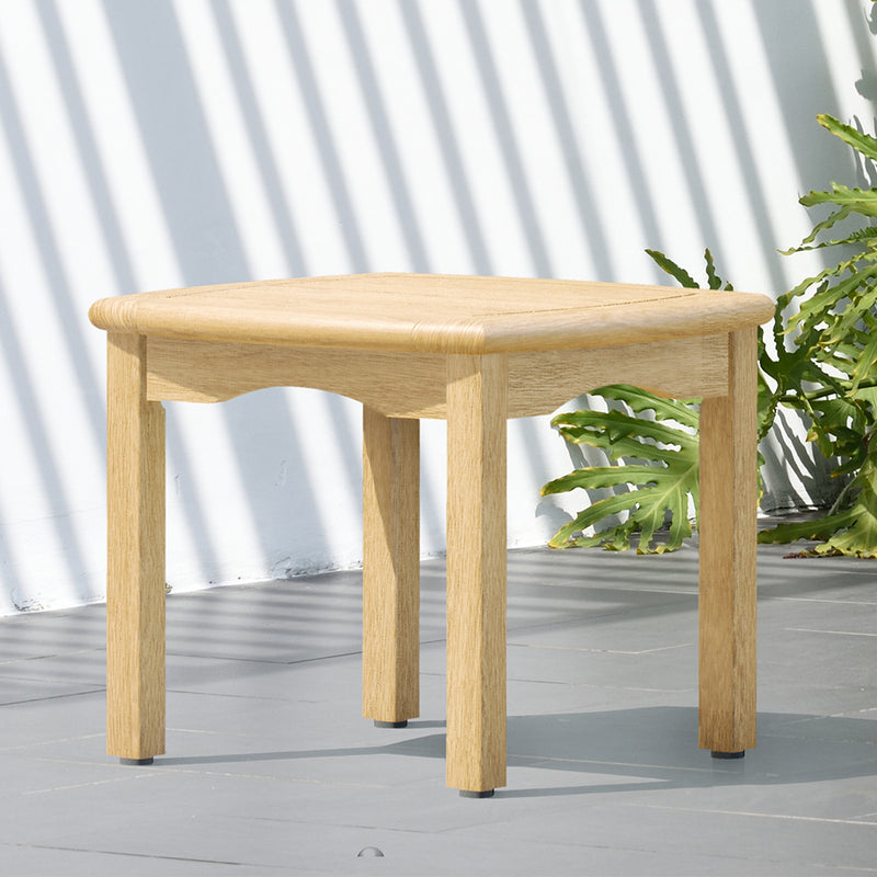Intan Teak Square Side Accent Table