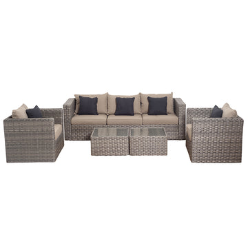 Aruba Outdoor Patio Furniture Deep Seating Set – EnvelorHome